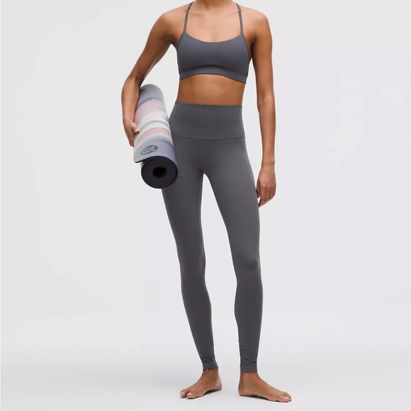 lululemon athletica Pants - Lululemon Align High-Rise Leggings Gray | Grey Buttery Soft Yoga Pants 6 Lulu